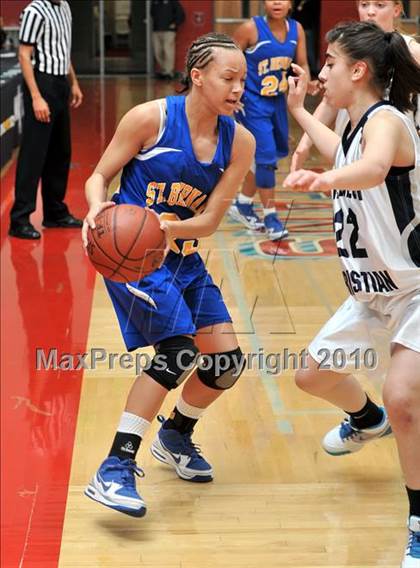 Thumbnail 2 in Hillcrest Christian vs. St. Bernard (CIF SS D6AA Final) photogallery.