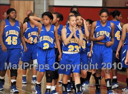Thumbnail 3 in Hillcrest Christian vs. St. Bernard (CIF SS D6AA Final) photogallery.