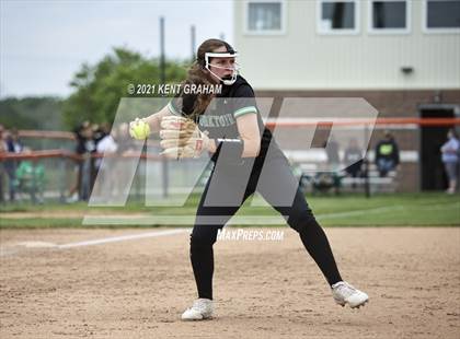 Thumbnail 2 in Guerin Catholic vs Yorktown (IHSAA Sectional Championship) photogallery.