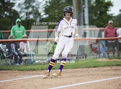 Thumbnail 3 in Guerin Catholic vs Yorktown (IHSAA Sectional Championship) photogallery.