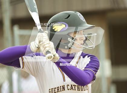 Thumbnail 3 in Guerin Catholic vs Yorktown (IHSAA Sectional Championship) photogallery.
