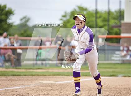 Thumbnail 1 in Guerin Catholic vs Yorktown (IHSAA Sectional Championship) photogallery.