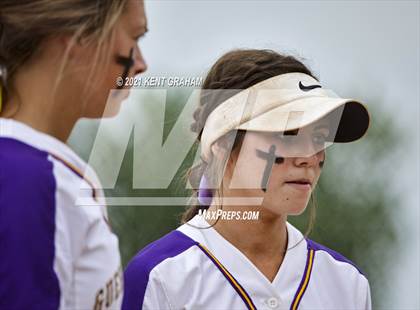 Thumbnail 2 in Guerin Catholic vs Yorktown (IHSAA Sectional Championship) photogallery.