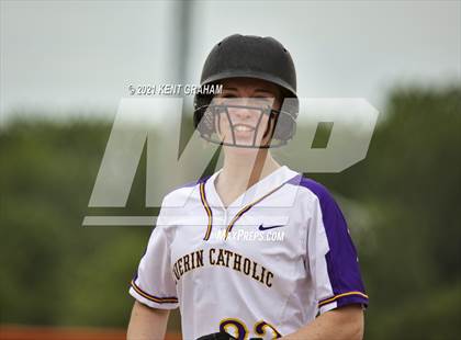 Thumbnail 3 in Guerin Catholic vs Yorktown (IHSAA Sectional Championship) photogallery.