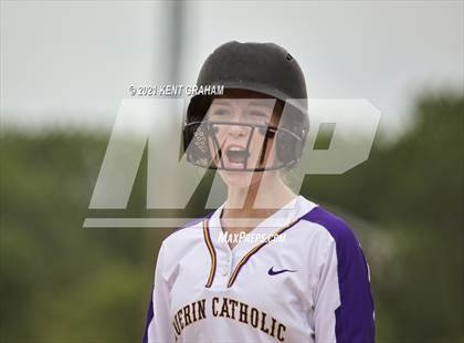 Thumbnail 1 in Guerin Catholic vs Yorktown (IHSAA Sectional Championship) photogallery.