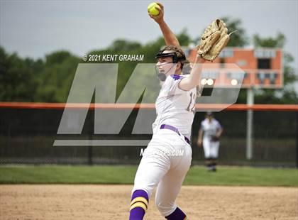 Thumbnail 1 in Guerin Catholic vs Yorktown (IHSAA Sectional Championship) photogallery.