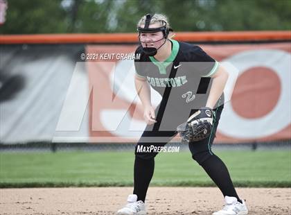 Thumbnail 2 in Guerin Catholic vs Yorktown (IHSAA Sectional Championship) photogallery.
