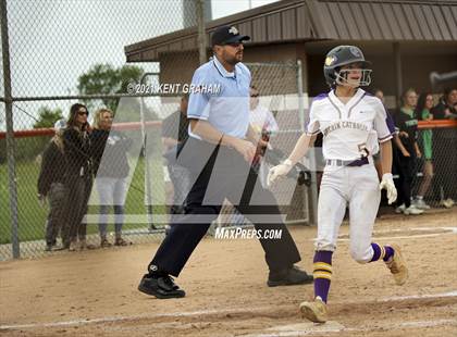 Thumbnail 3 in Guerin Catholic vs Yorktown (IHSAA Sectional Championship) photogallery.