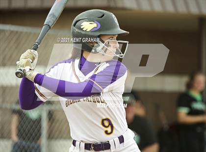 Thumbnail 2 in Guerin Catholic vs Yorktown (IHSAA Sectional Championship) photogallery.