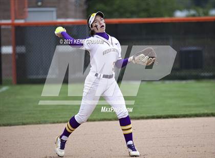Thumbnail 1 in Guerin Catholic vs Yorktown (IHSAA Sectional Championship) photogallery.