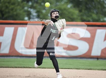 Thumbnail 1 in Guerin Catholic vs Yorktown (IHSAA Sectional Championship) photogallery.