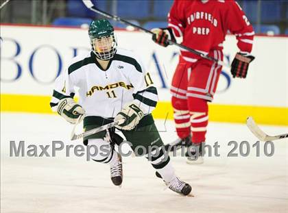 Thumbnail 2 in Fairfield Prep vs Hamden (at Quinnipiac University) photogallery.