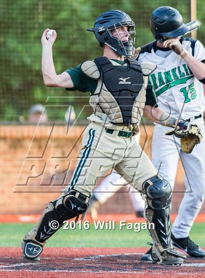 Thumbnail 3 in Franklin County vs. Blessed Trinity (GHSA 3A Quarterfinal)  photogallery.