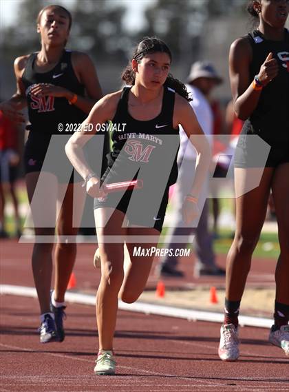 Thumbnail 3 in CIF NCS Meet of Champions (Girls Relays Finals 4x100 and 4x400) photogallery.