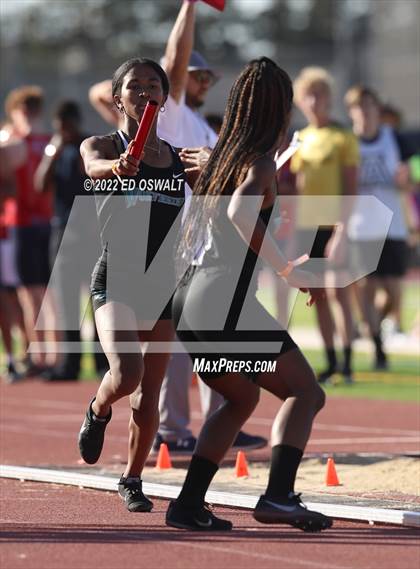 Thumbnail 1 in CIF NCS Meet of Champions (Girls Relays Finals 4x100 and 4x400) photogallery.