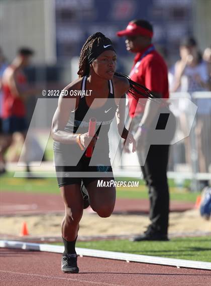 Thumbnail 2 in CIF NCS Meet of Champions (Girls Relays Finals 4x100 and 4x400) photogallery.
