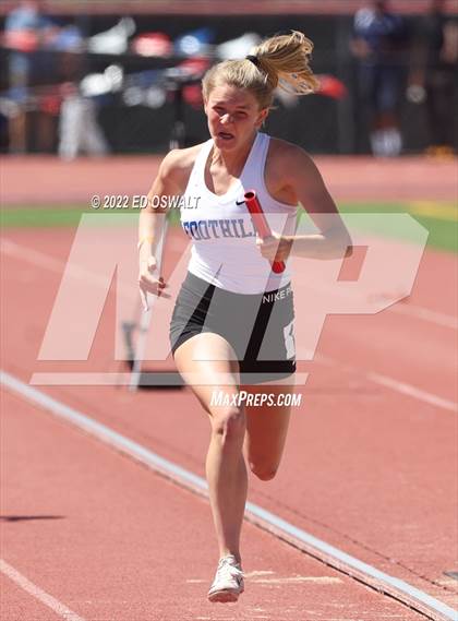 Thumbnail 2 in CIF NCS Meet of Champions (Girls Relays Finals 4x100 and 4x400) photogallery.