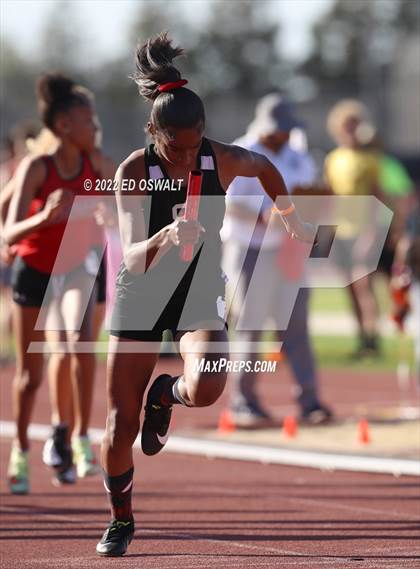 Thumbnail 3 in CIF NCS Meet of Champions (Girls Relays Finals 4x100 and 4x400) photogallery.