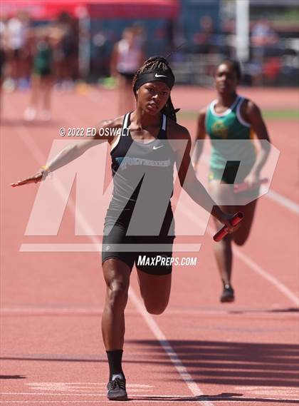 Thumbnail 3 in CIF NCS Meet of Champions (Girls Relays Finals 4x100 and 4x400) photogallery.