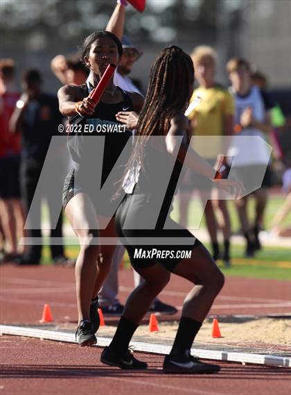Thumbnail 2 in CIF NCS Meet of Champions (Girls Relays Finals 4x100 and 4x400) photogallery.