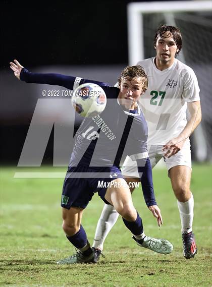 Thumbnail 3 in Myers Park @ Weddington (NCHSAA 4A Quarterfinal) photogallery.