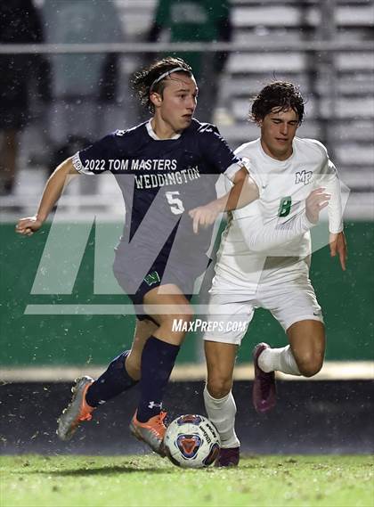 Thumbnail 3 in Myers Park @ Weddington (NCHSAA 4A Quarterfinal) photogallery.