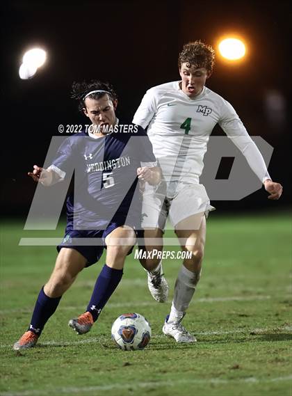 Thumbnail 3 in Myers Park @ Weddington (NCHSAA 4A Quarterfinal) photogallery.