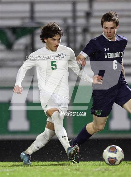 Thumbnail 3 in Myers Park @ Weddington (NCHSAA 4A Quarterfinal) photogallery.
