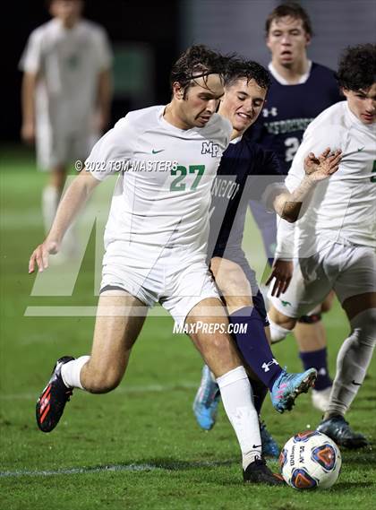 Thumbnail 2 in Myers Park @ Weddington (NCHSAA 4A Quarterfinal) photogallery.