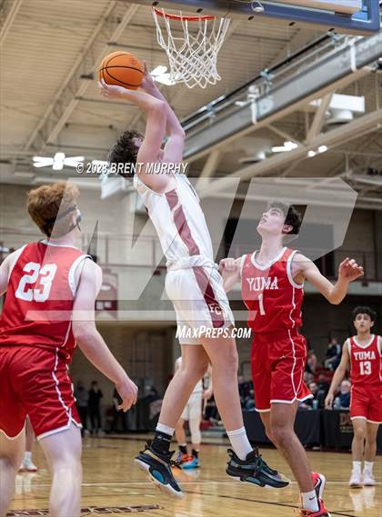 Thumbnail 1 in Faith Christian vs. Yuma (CHSAA 3A Great 8) photogallery.