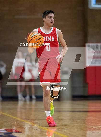 Thumbnail 3 in Faith Christian vs. Yuma (CHSAA 3A Great 8) photogallery.