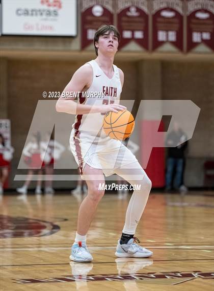 Thumbnail 2 in Faith Christian vs. Yuma (CHSAA 3A Great 8) photogallery.