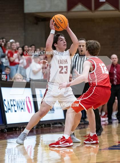 Thumbnail 2 in Faith Christian vs. Yuma (CHSAA 3A Great 8) photogallery.