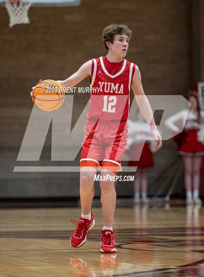 Thumbnail 3 in Faith Christian vs. Yuma (CHSAA 3A Great 8) photogallery.