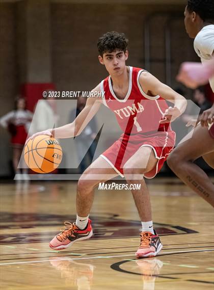 Thumbnail 1 in Faith Christian vs. Yuma (CHSAA 3A Great 8) photogallery.