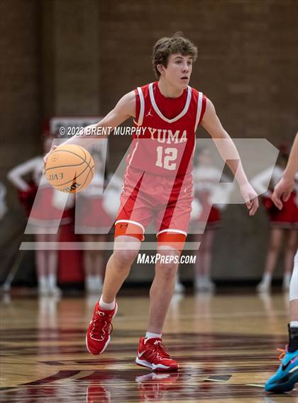 Thumbnail 3 in Faith Christian vs. Yuma (CHSAA 3A Great 8) photogallery.