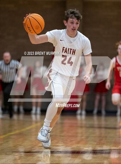 Thumbnail 2 in Faith Christian vs. Yuma (CHSAA 3A Great 8) photogallery.