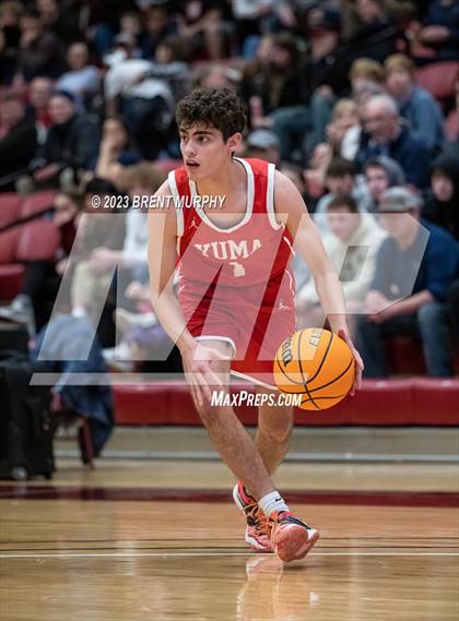 Thumbnail 2 in Faith Christian vs. Yuma (CHSAA 3A Great 8) photogallery.