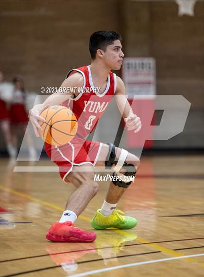 Thumbnail 2 in Faith Christian vs. Yuma (CHSAA 3A Great 8) photogallery.