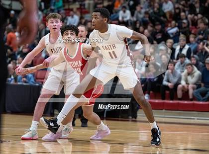 Thumbnail 3 in Faith Christian vs. Yuma (CHSAA 3A Great 8) photogallery.