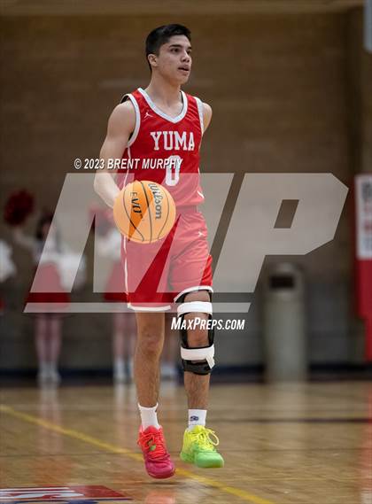Thumbnail 1 in Faith Christian vs. Yuma (CHSAA 3A Great 8) photogallery.