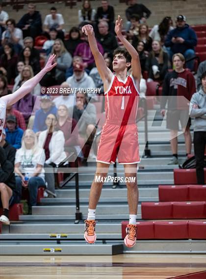 Thumbnail 2 in Faith Christian vs. Yuma (CHSAA 3A Great 8) photogallery.