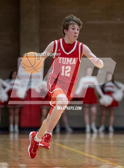 Thumbnail 3 in Faith Christian vs. Yuma (CHSAA 3A Great 8) photogallery.