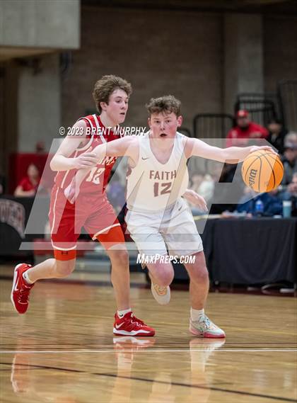 Thumbnail 2 in Faith Christian vs. Yuma (CHSAA 3A Great 8) photogallery.