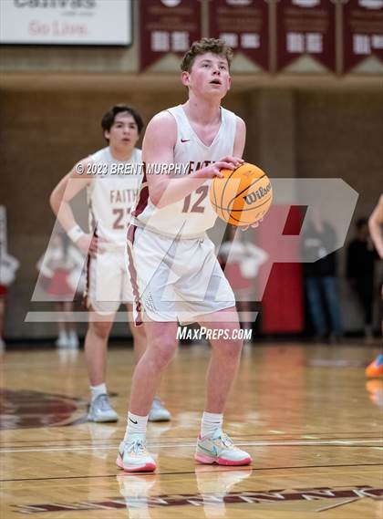 Thumbnail 1 in Faith Christian vs. Yuma (CHSAA 3A Great 8) photogallery.