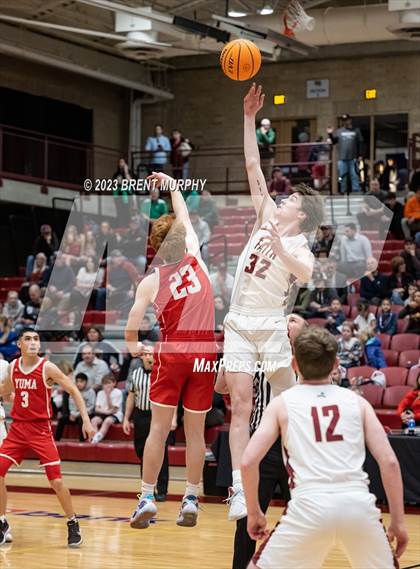 Thumbnail 1 in Faith Christian vs. Yuma (CHSAA 3A Great 8) photogallery.
