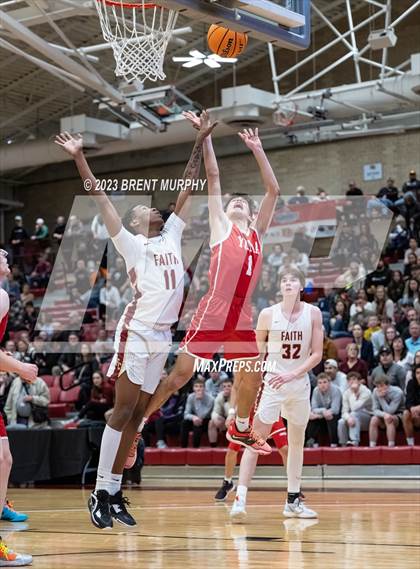 Thumbnail 2 in Faith Christian vs. Yuma (CHSAA 3A Great 8) photogallery.