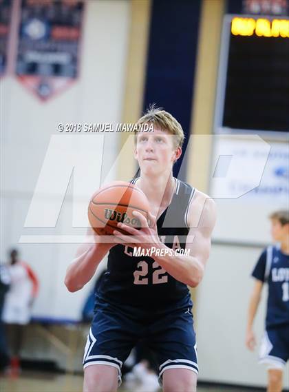 Thumbnail 1 in Oaks Christian vs Loyola HS (17th Annual Rose City Round Ball Classic) photogallery.