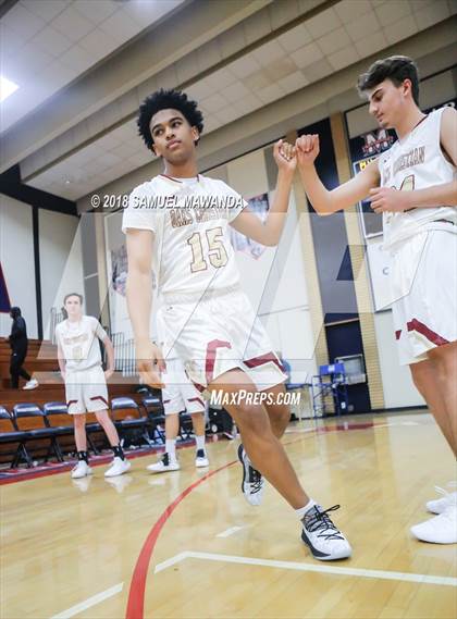 Thumbnail 2 in Oaks Christian vs Loyola HS (17th Annual Rose City Round Ball Classic) photogallery.