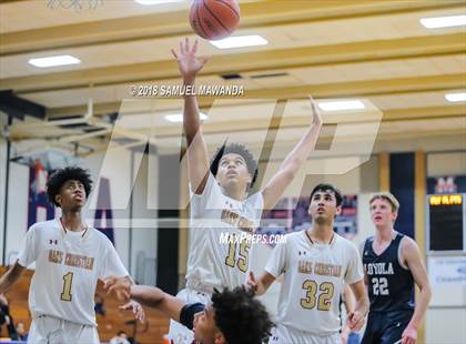 Thumbnail 1 in Oaks Christian vs Loyola HS (17th Annual Rose City Round Ball Classic) photogallery.